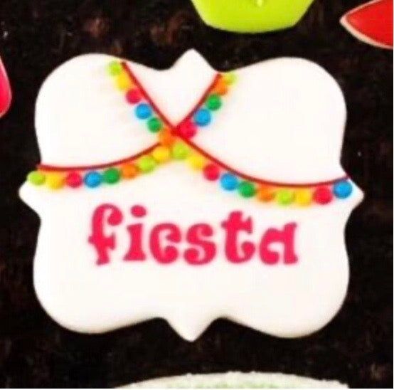 BakeArt Fiesta Cookie Stencil