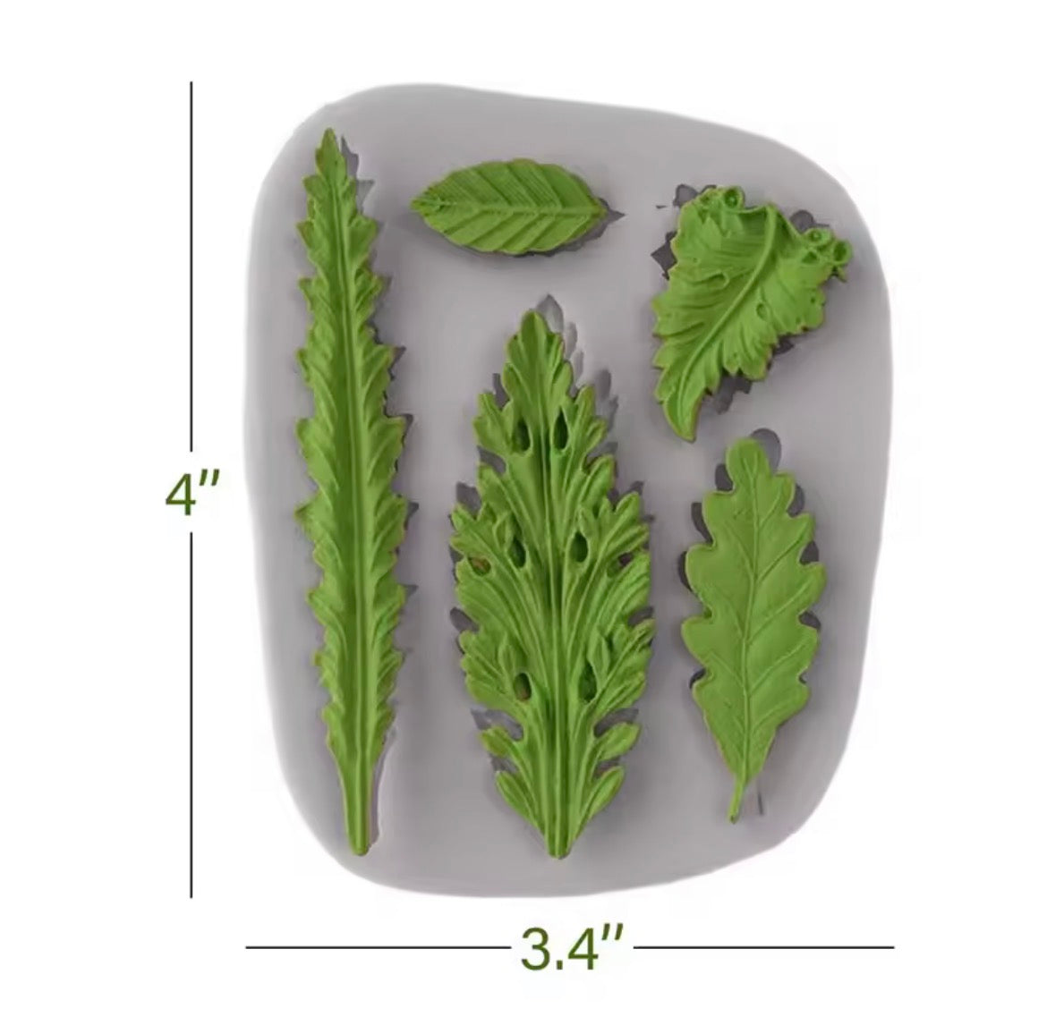 Leaf Silicone Mold