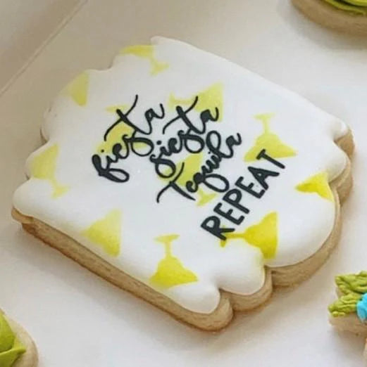 BakeArt Margarita Cookie Stencil