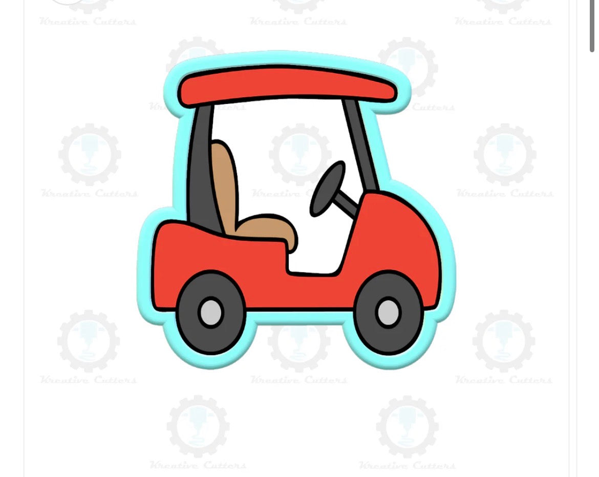 Kreative Cutters Golf Cart