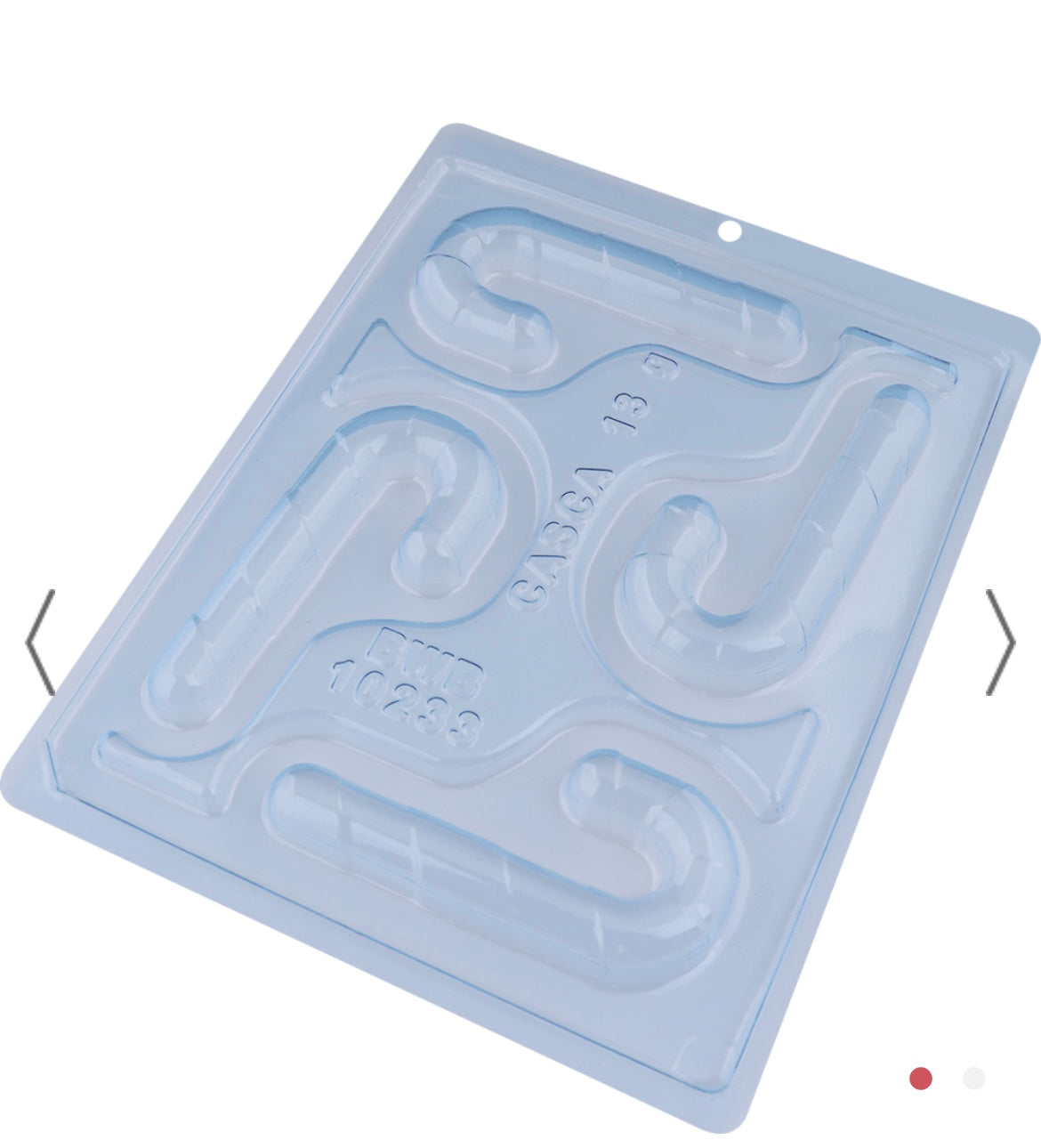 BWB 3 Piece Candy Cane Mold