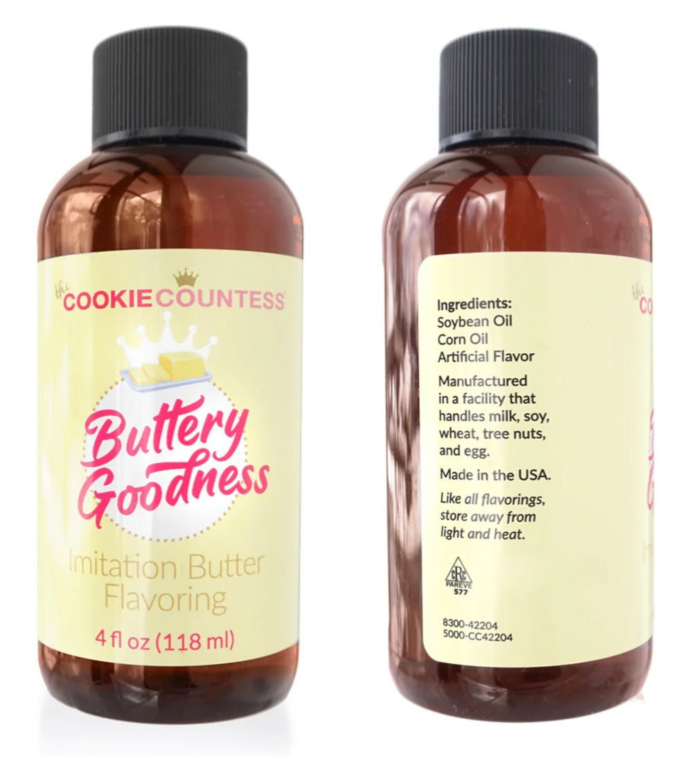 Flavoring The Cookie Countess Buttery Goodness