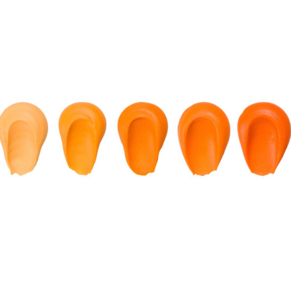 DecoPac Gel Color Neon Bright Orange