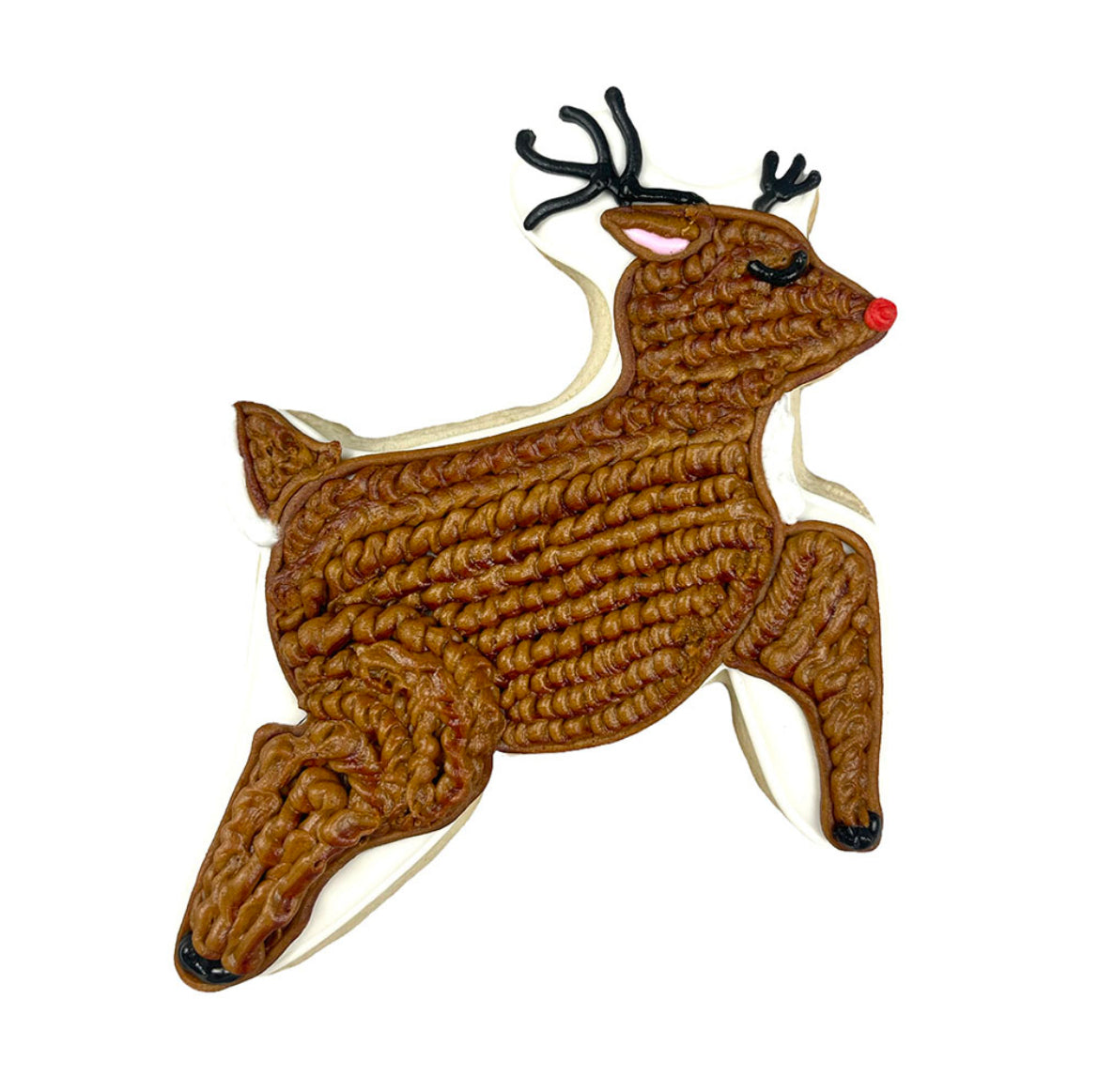 Cookie Cutter Reindeer Leaping