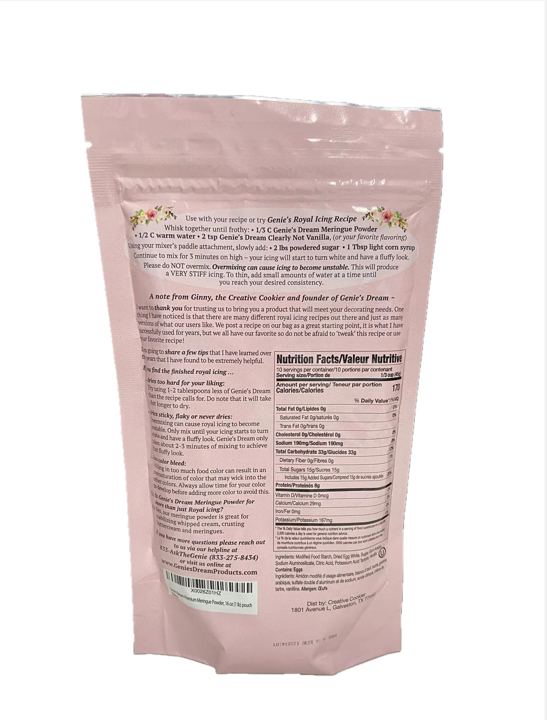 Genie’s Dream Meringue Powder