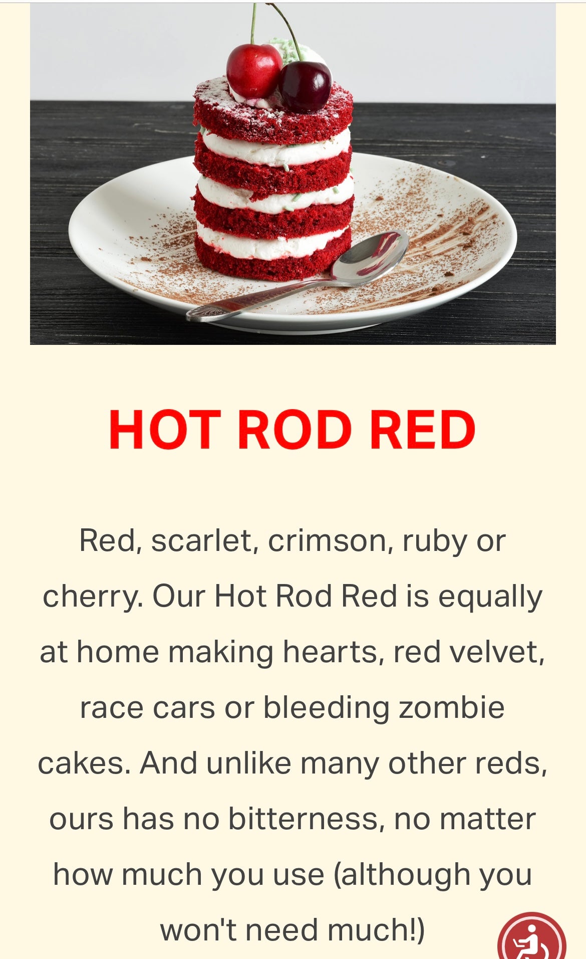 Artisan Accents Hot Rod Red