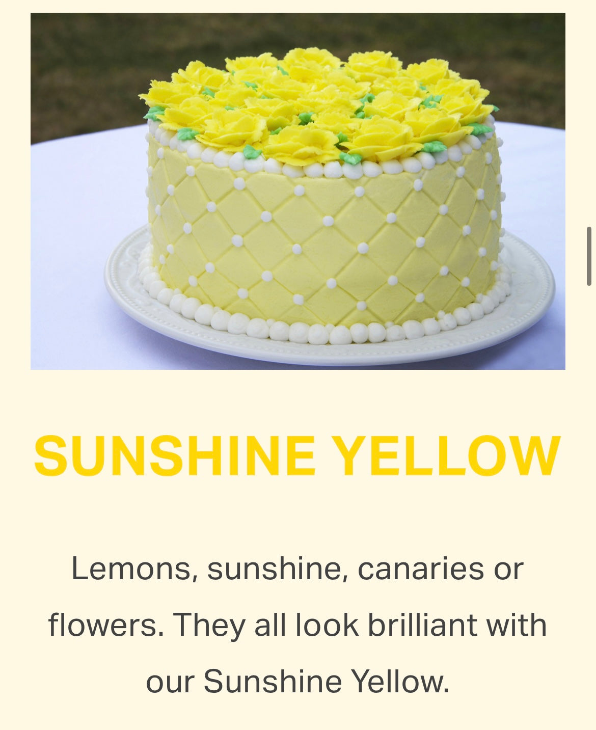 Artisan Accents Sunshine Yellow