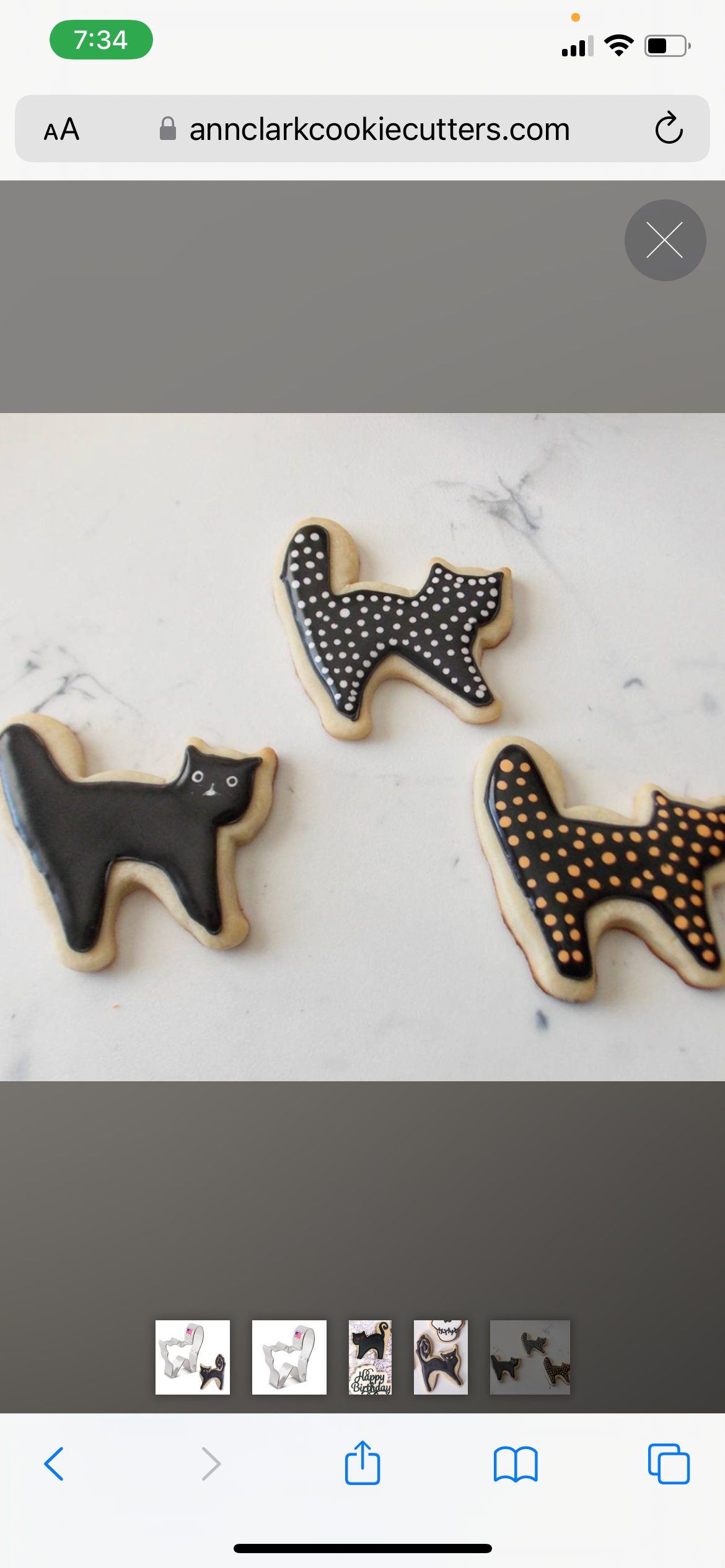 Cookie Cutter Halloween Cat