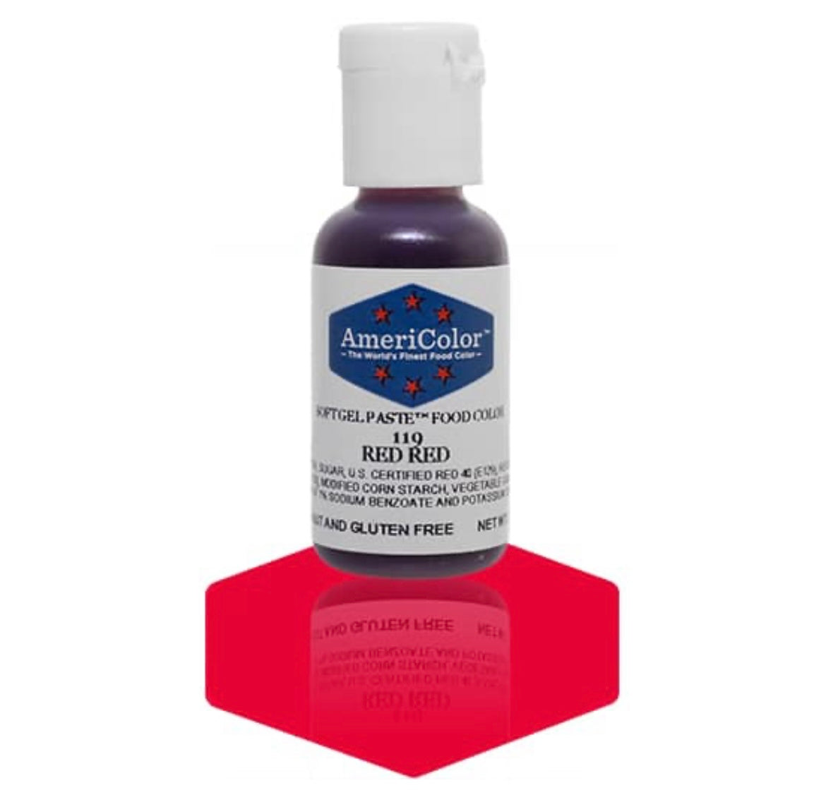 AmeriColor Gel Color Red Red