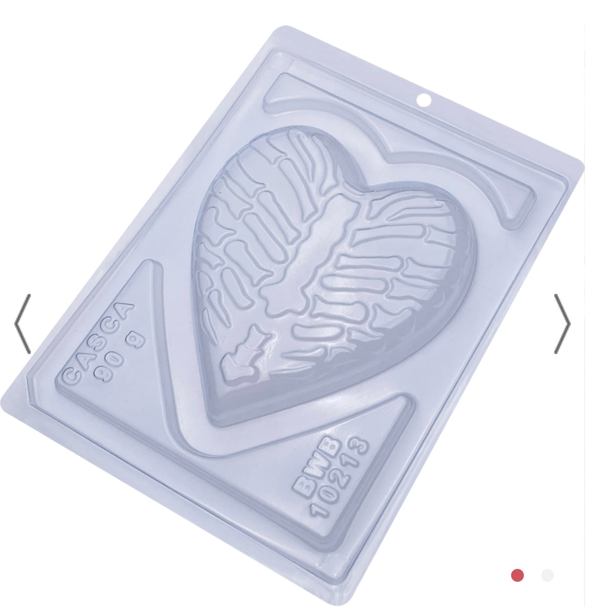 BWB 3 Piece Skeleton Heart Mold