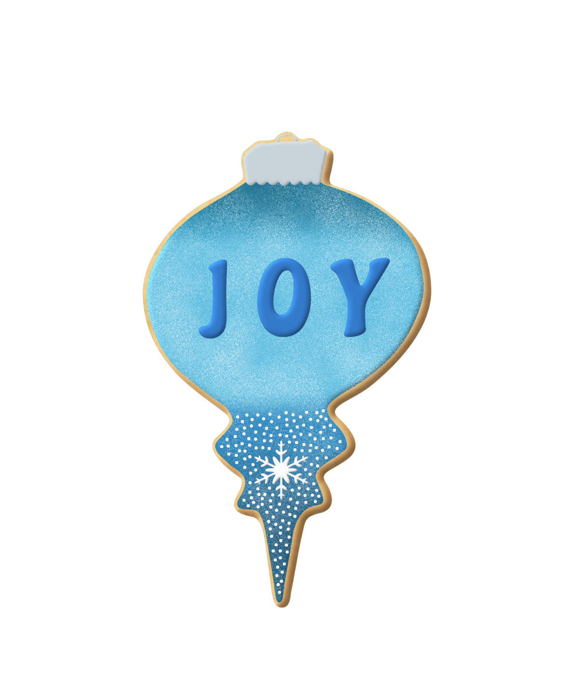 Cookie Cutter Round Fancy Ornament