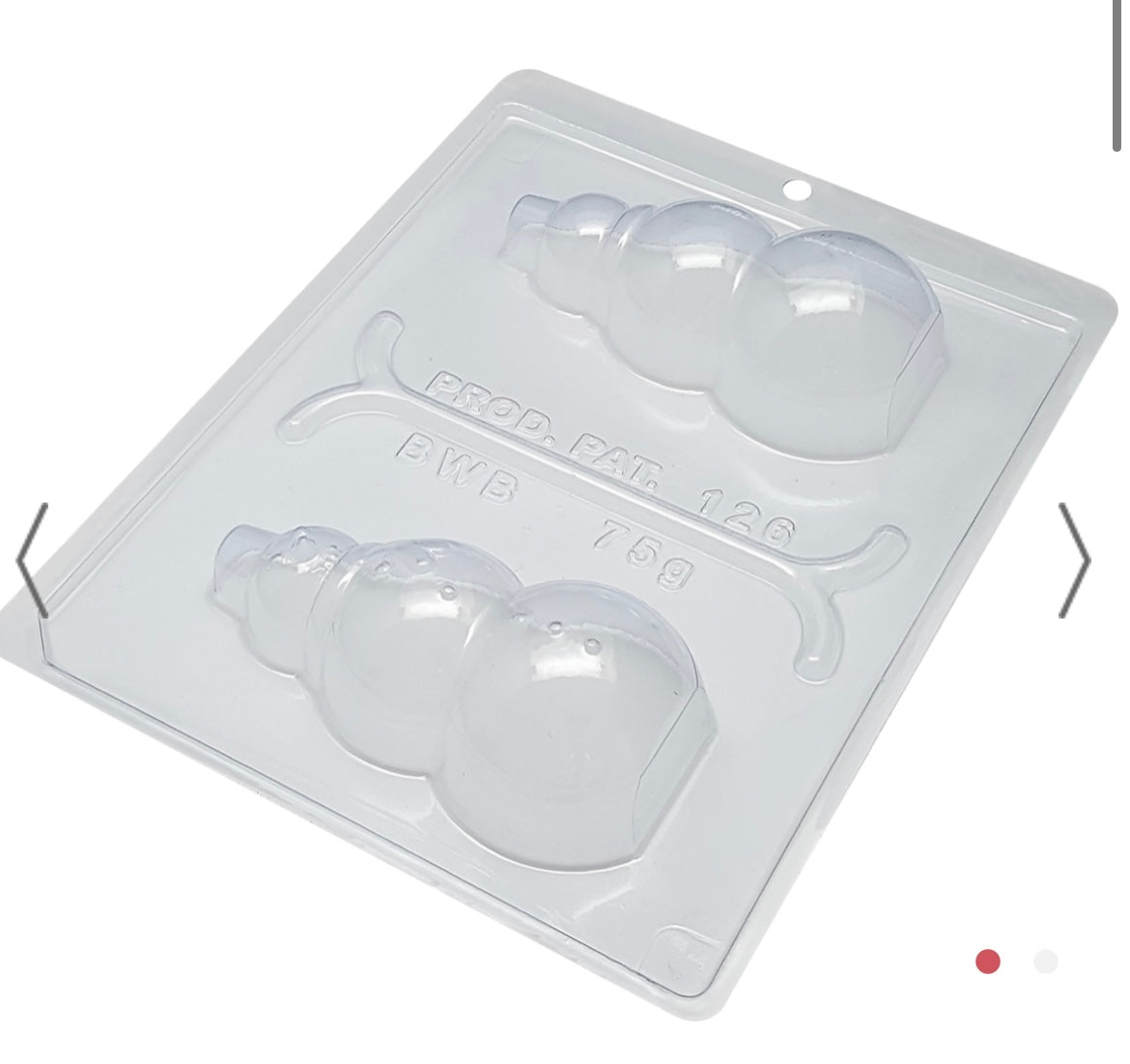 BWB 3 Piece Snowman Mold