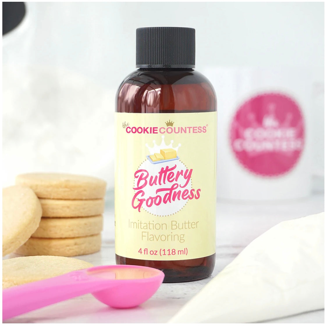 Flavoring The Cookie Countess Buttery Goodness