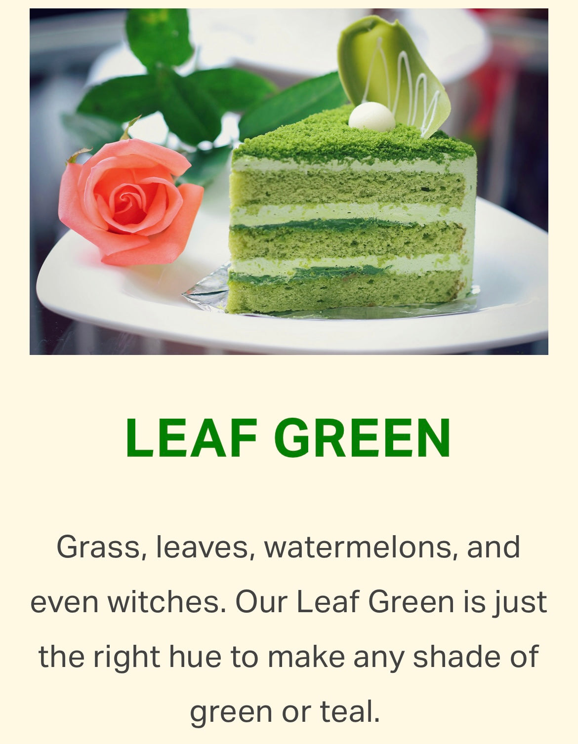 Artisan Accents Leaf Green