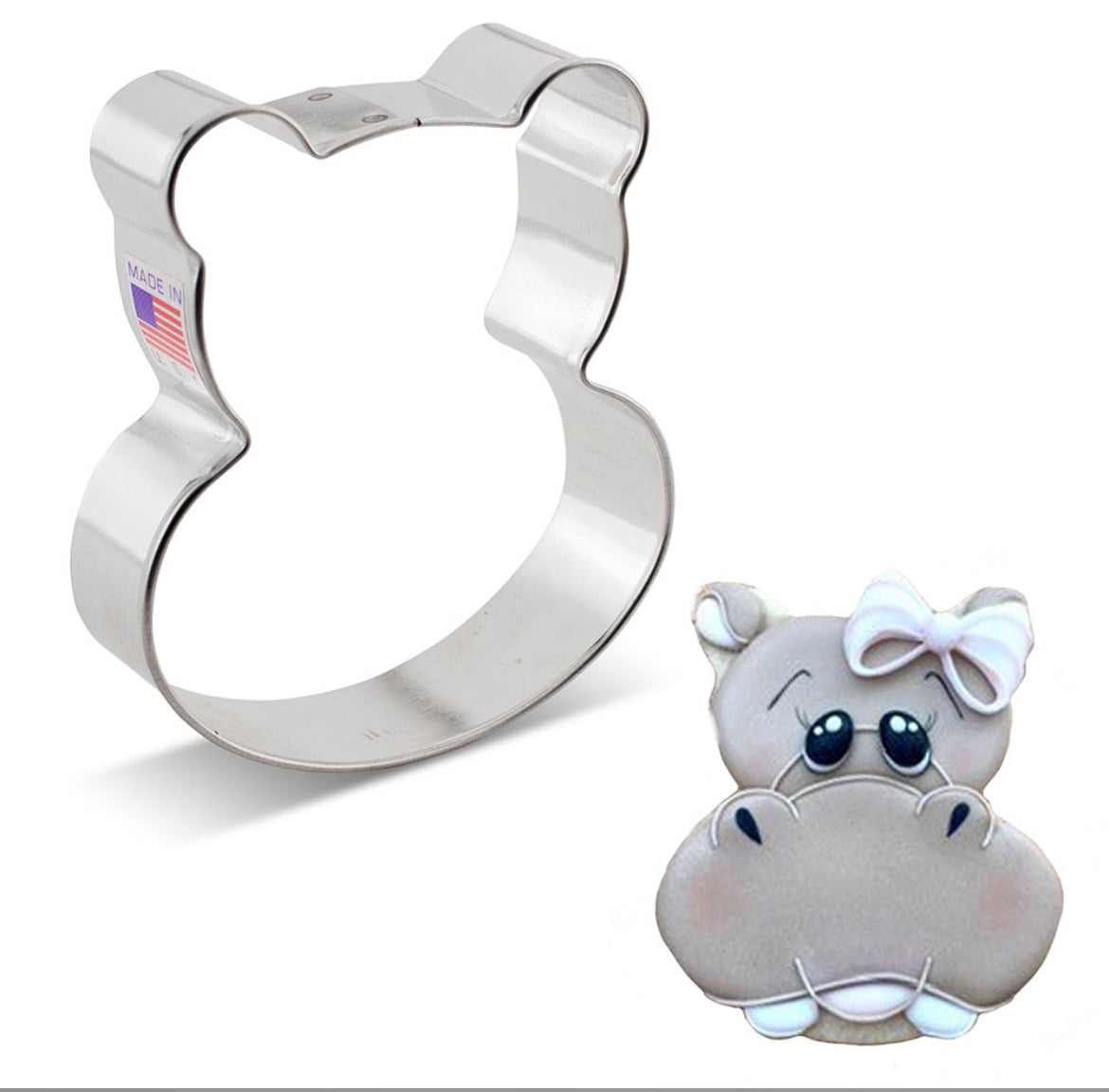 Cookie Cutter Hippopotamus