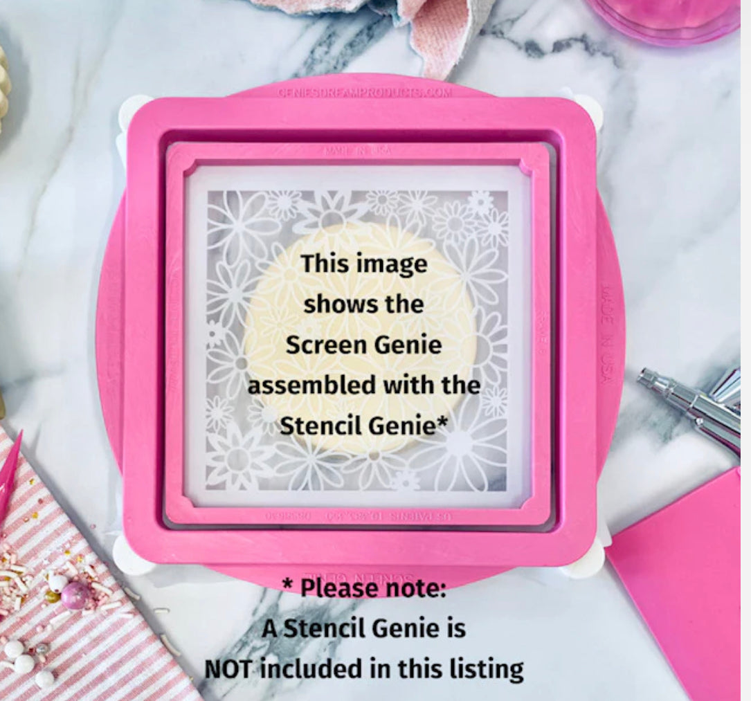 The Stencil Genie Screen Genie – Sugar Street Cakes and Supply