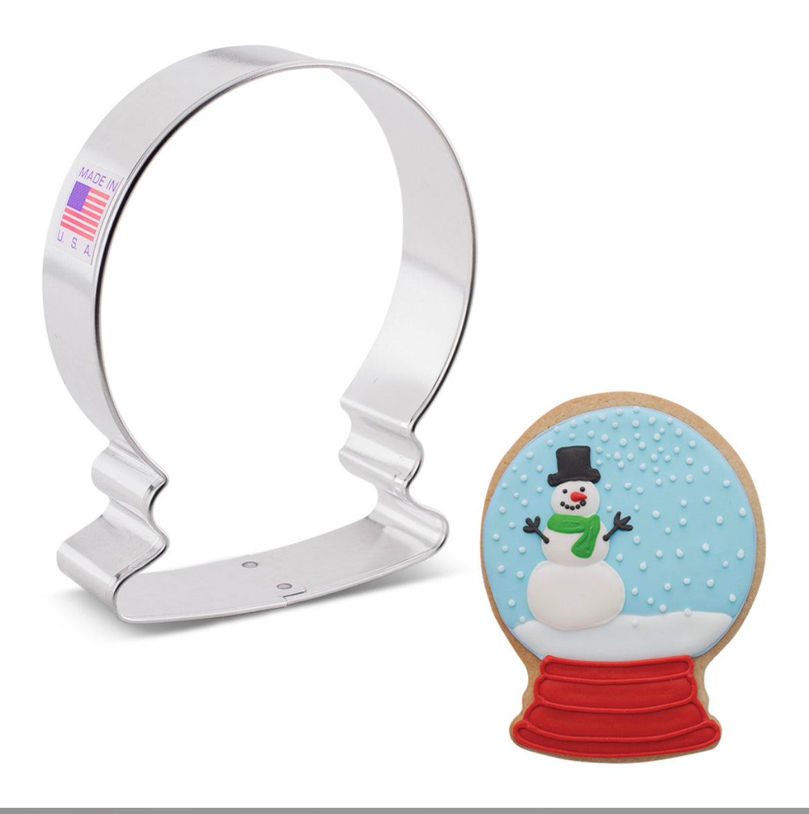 Cookie Cutter Snow Globe
