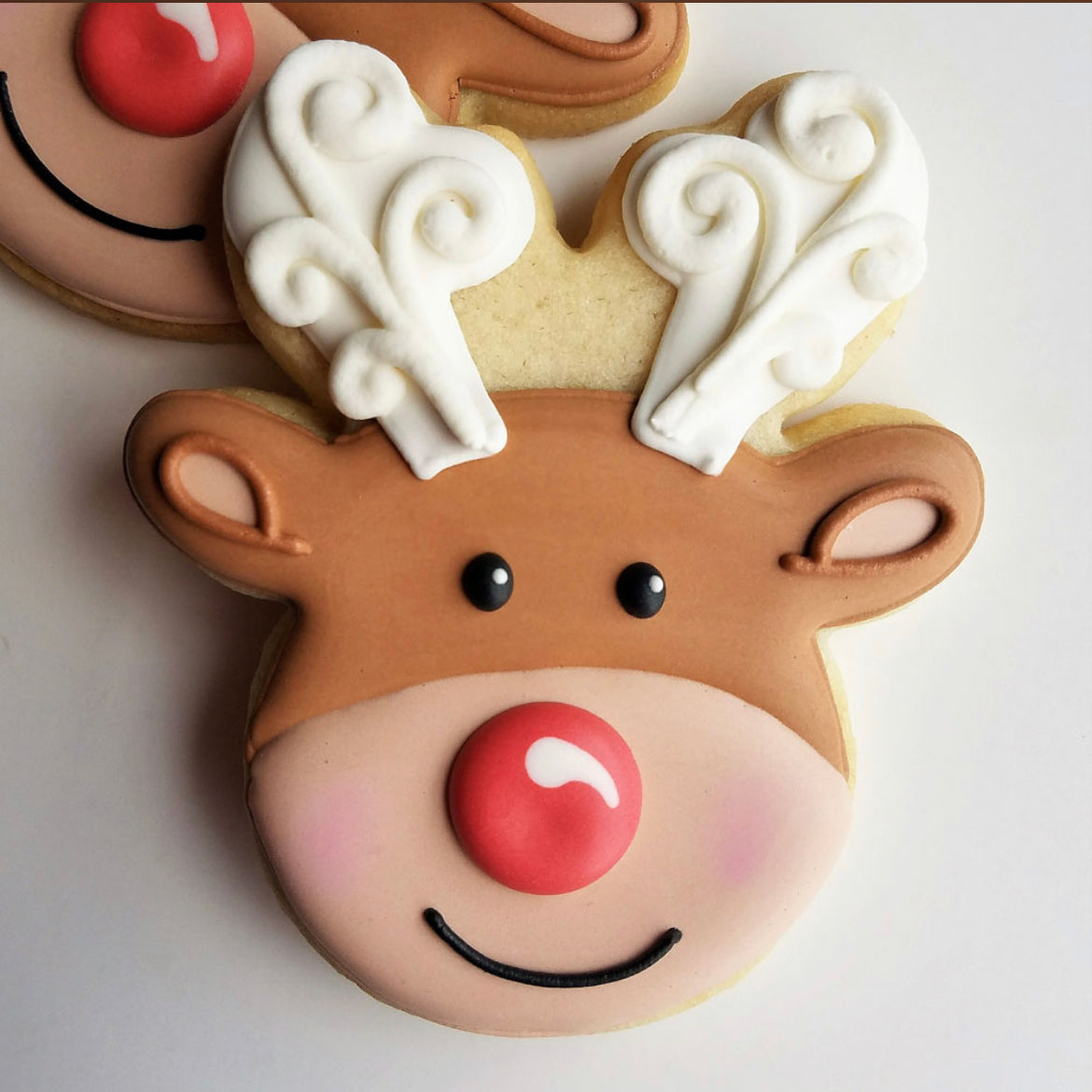Cookie Cutter Reindeer Head