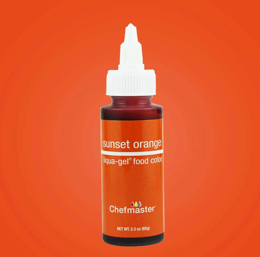 ChefMaster Gel Color Sunset Orange