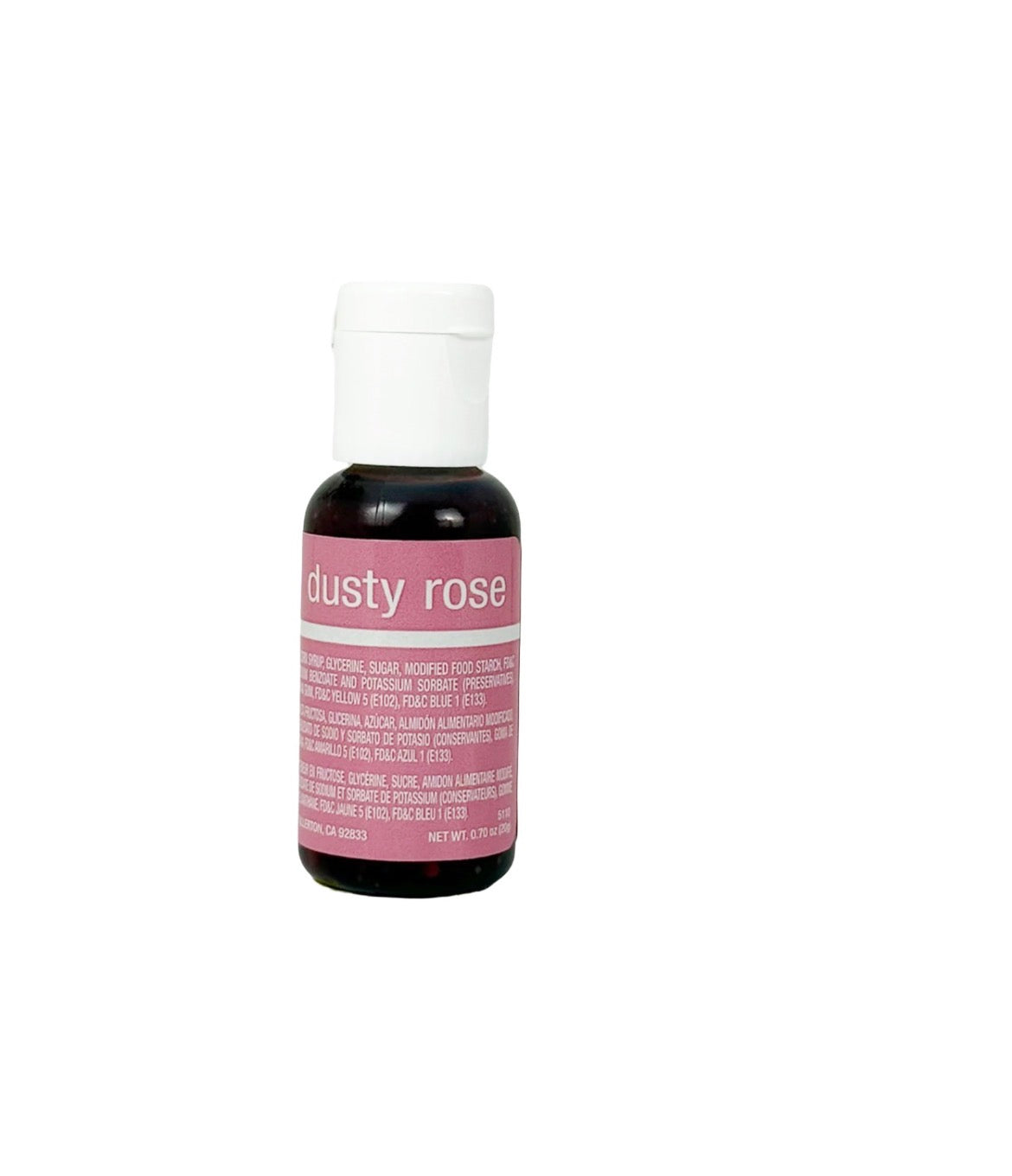 ChefMaster Dusty Rose Gel Color