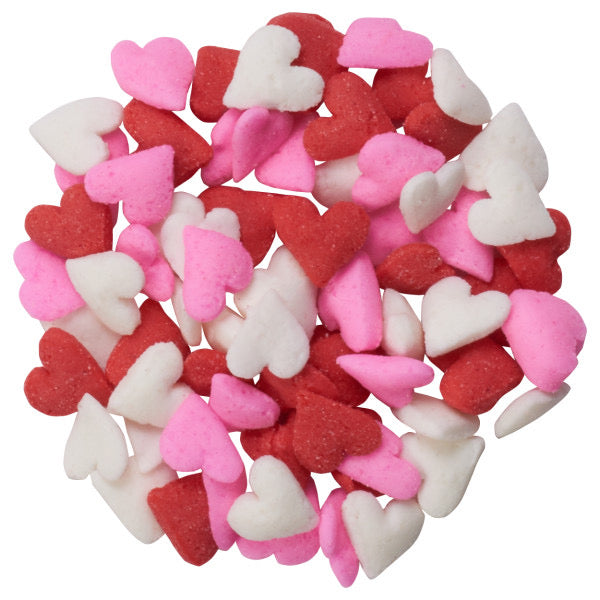 Mini Mixed Hearts 2oz Sprinkles