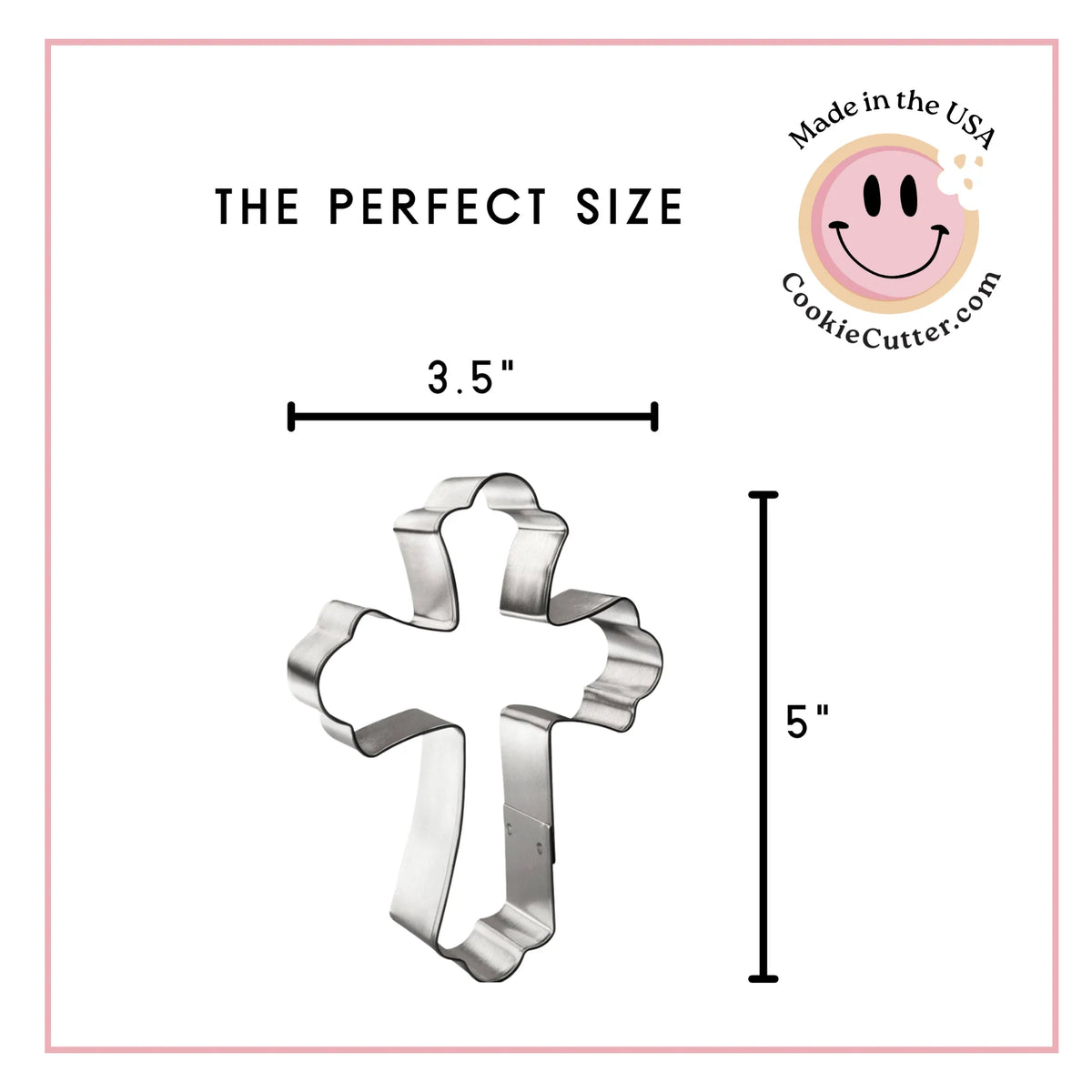 Cookie Cutter Large Fancy Cross