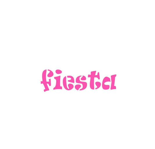 BakeArt Fiesta Cookie Stencil