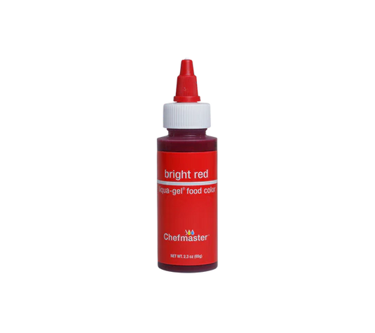 ChefMaster Bright Red Gel Color