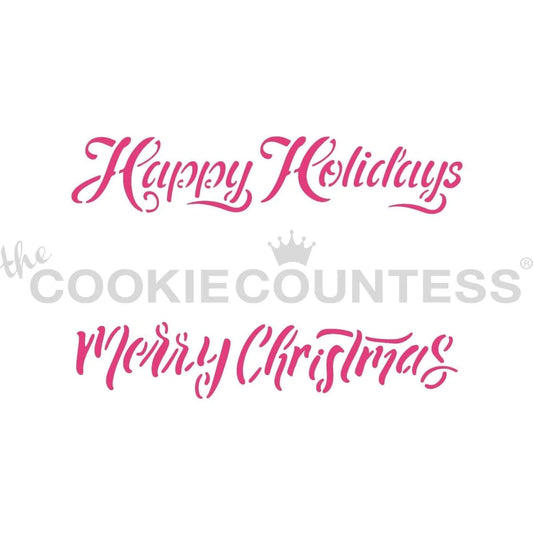 Coookie Countess Happy Holidays and Merry Christmas