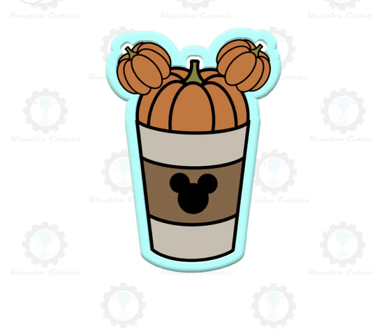 Kreative Cutters Mouse Pumpkin Coffee Cup