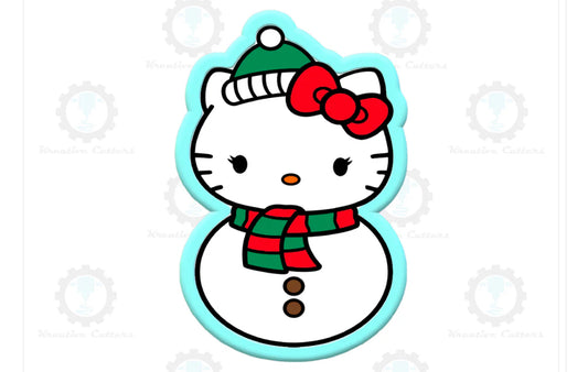 Kreative Cutters Kitty Snowman