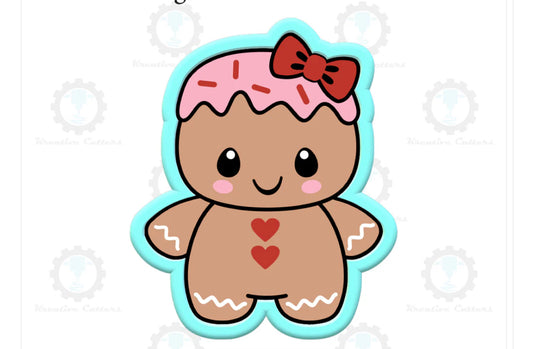 Kreative Cutters Pink Gingerbread