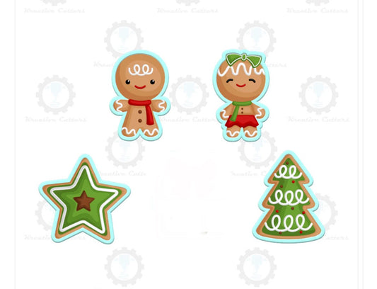 Kreative Cutters Gingi Christmas Set