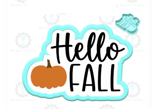 Kreative Cutters Hello Fall w/ Stamp