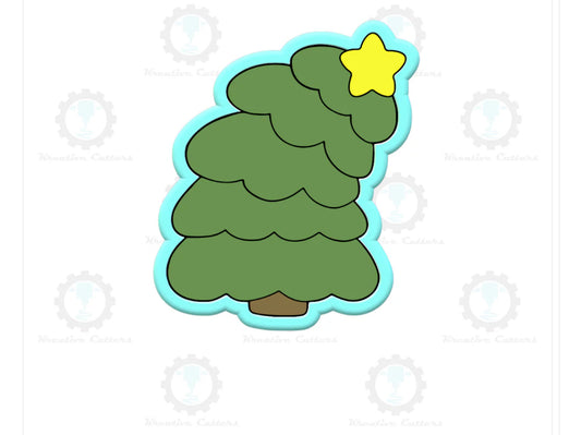 Kreative Cutters Leaning Christmas Tree