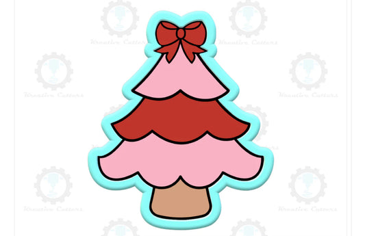 Kreative Cutters Pink Tree