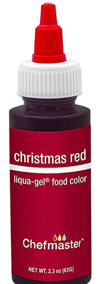 ChefMaster Christmas Red Gel Color