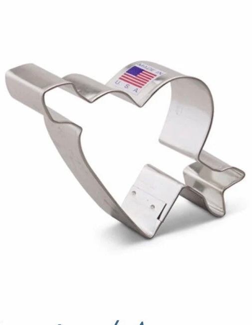 Cookie Cutter Heart Arrow