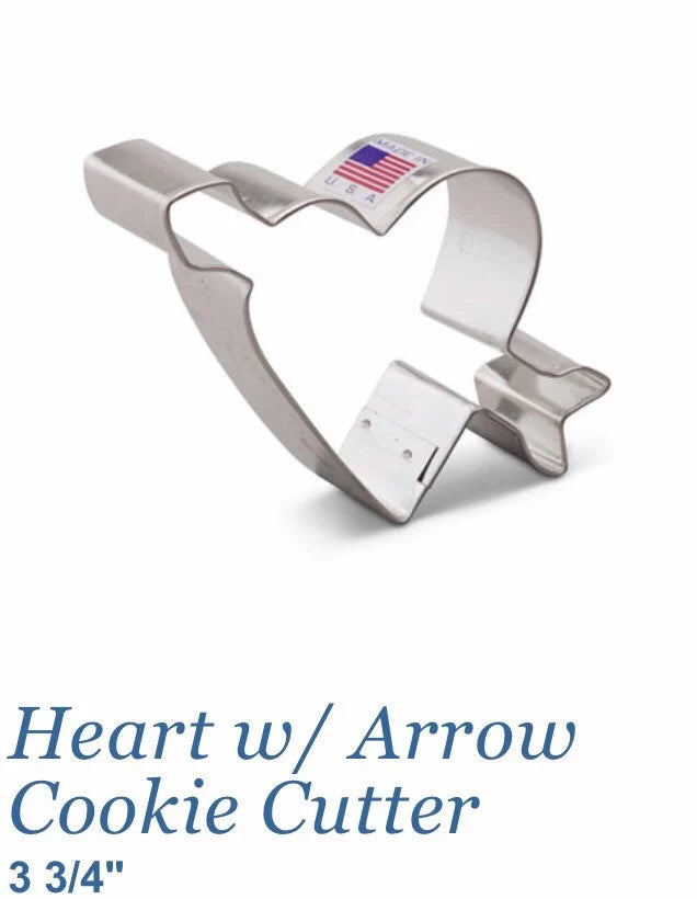 Cookie Cutter Heart Arrow