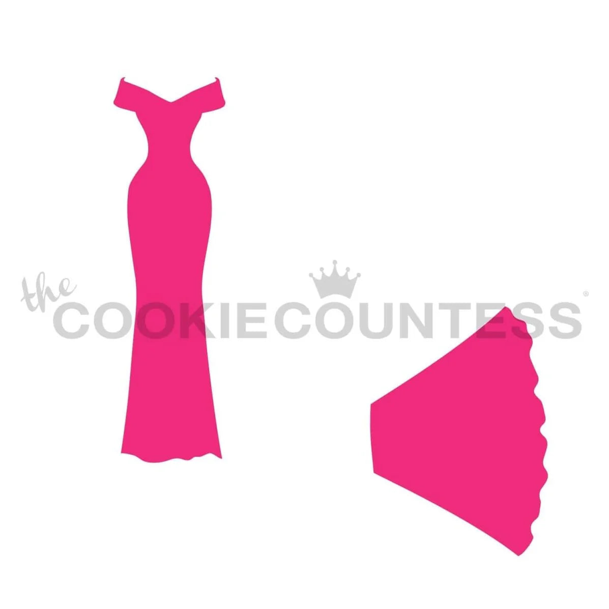 Cookie Stencil The Cookie Countess Wedding Dress Maker