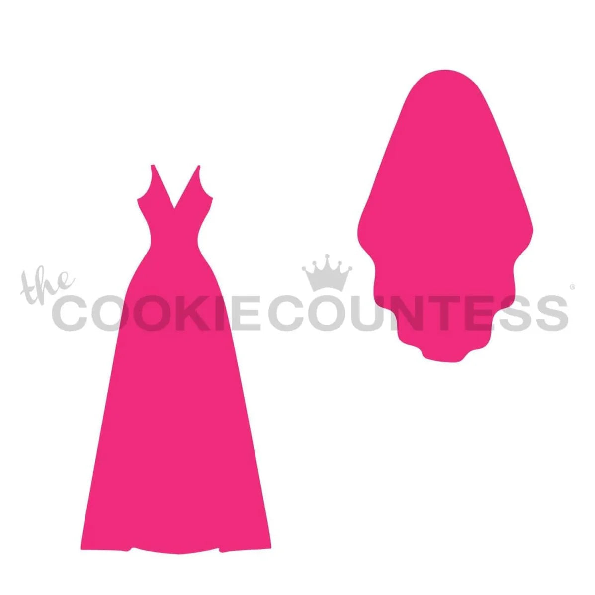 Cookie Stencil The Cookie Countess Wedding Dress Maker