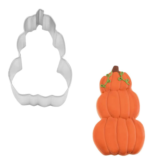 Cookie Cutter Stacked Pumpkin