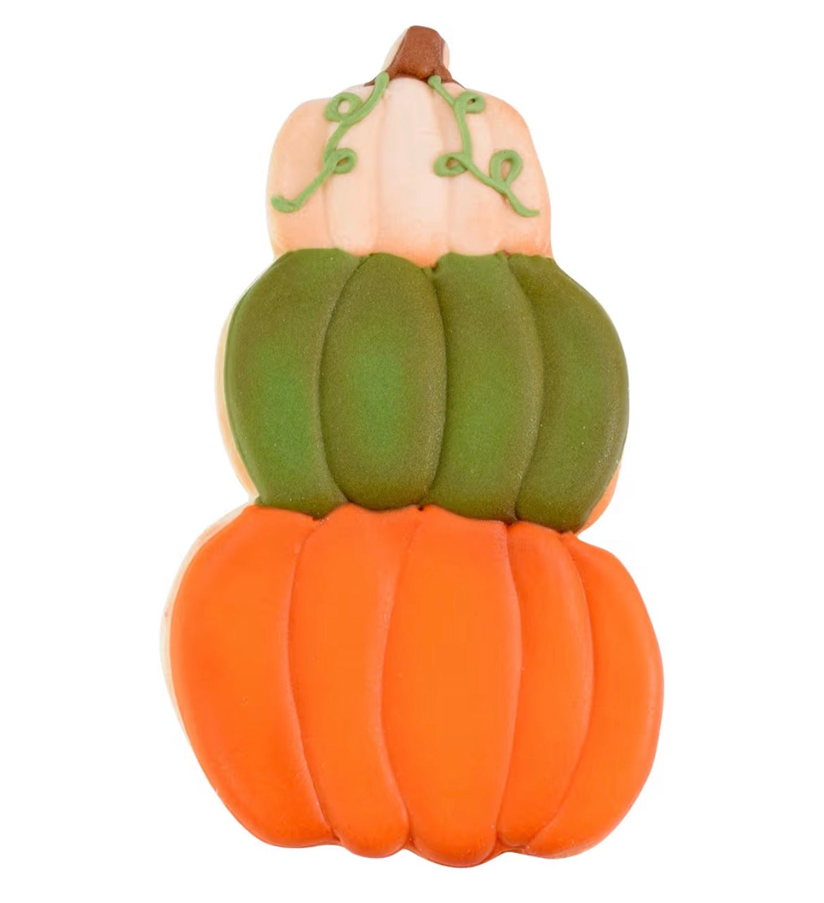 Cookie Cutter Stacked Pumpkin