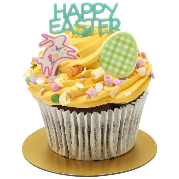 Easter Edible Toppers 6 count