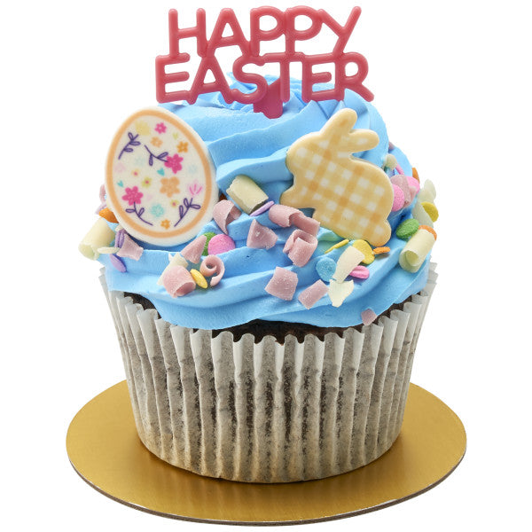 Easter Edible Toppers 6 count