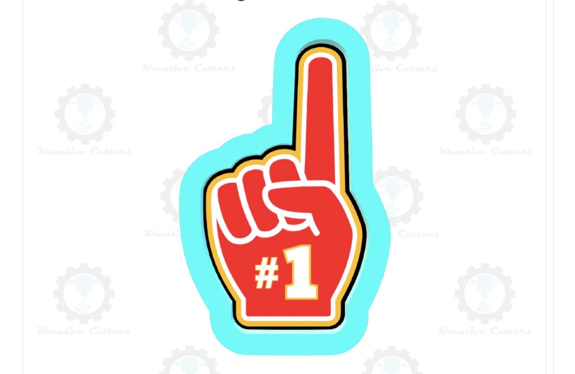 Kreative Cutters Foam Hand