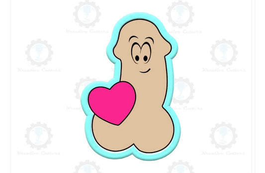 Kreative Cutters Heart Male Part