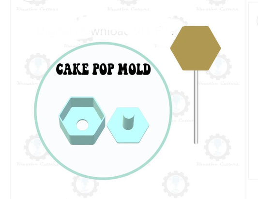 Kreative Cutters Hexagon Cake Pop Mold