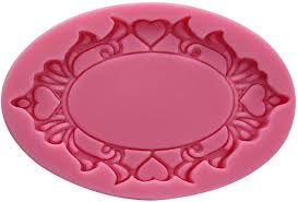 Frame Heart Oval Mold