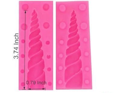 Unicorn HORN 3D Silicone Mold
